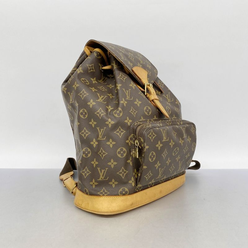 Louis Vuitton Backpack/daypack Monogram Montsourisgm M51135 Brown Ladies