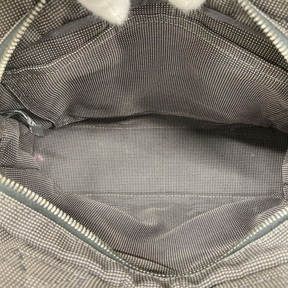 Hermes Handbag Her Line PM Canvas Gray Silver Hardware Ladies