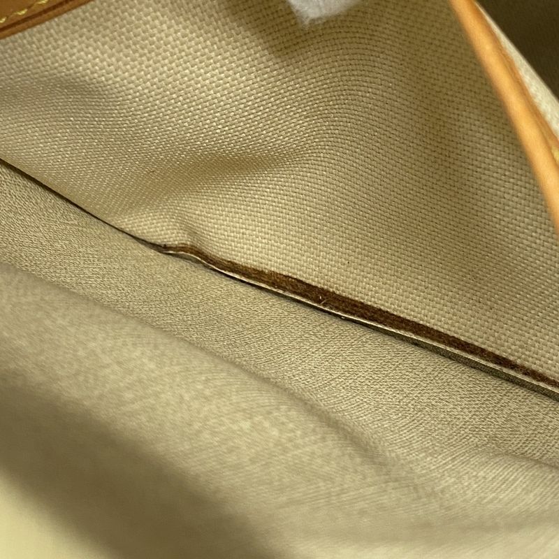 Louis Vuitton Handbag Monogram Deauville M47270 Brown Ladies