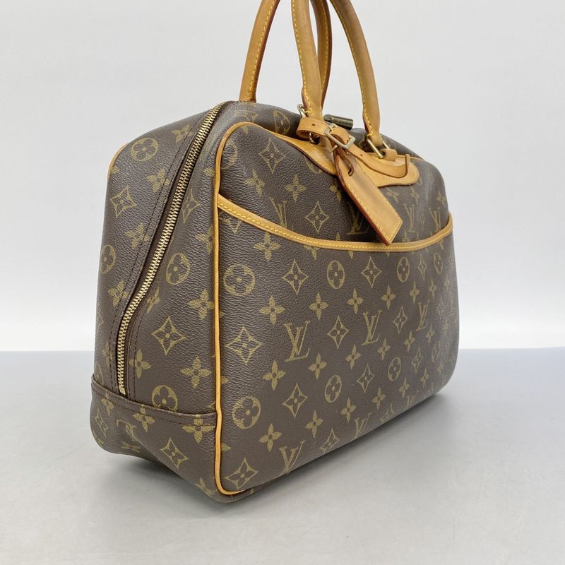 Louis Vuitton Handbag Monogram Deauville M47270 Brown Ladies