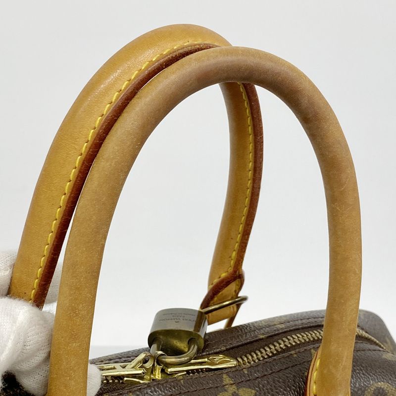 Louis Vuitton Handbag Monogram Deauville M47270 Brown Ladies