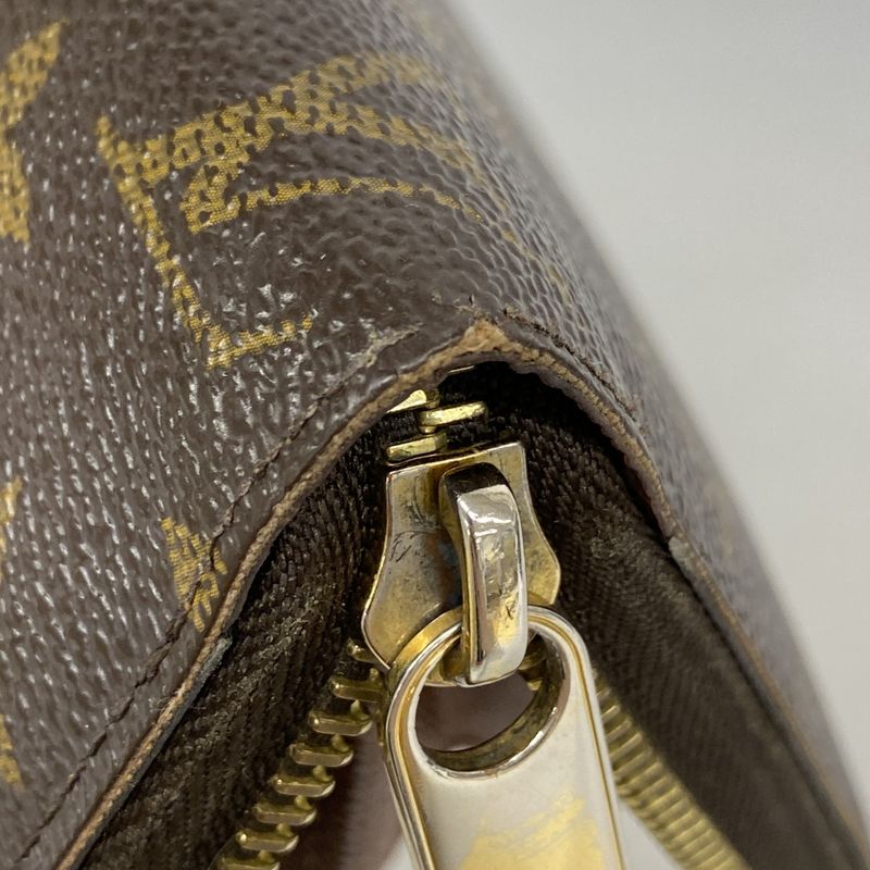 Louis Vuitton Long Wallet Monogram Zippy Wallet M60017 Brown Men's Women's