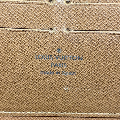 Louis Vuitton Long Wallet Monogram Zippy Wallet M60017 Brown Men's Women's