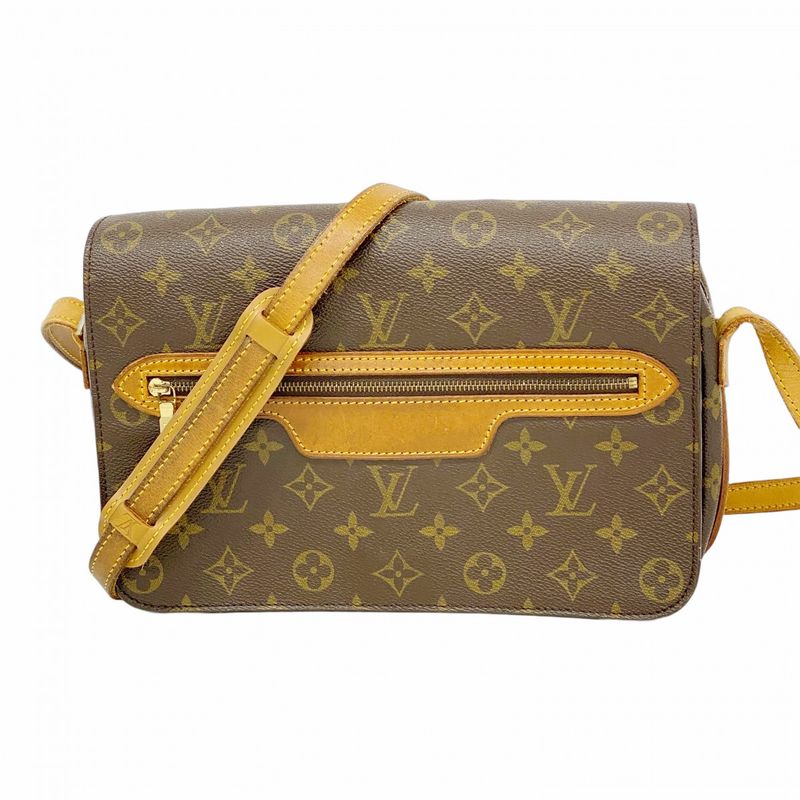 Louis Vuitton Shoulder Bag Monogram Saint Germain 28 M51207 Brown Women's