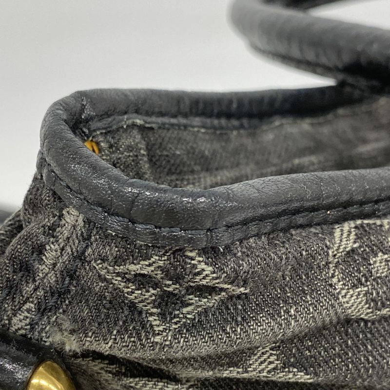 Louis Vuitton Handbag Monogram Denim Neocavi GM M95352 Noir Black 2way Bag