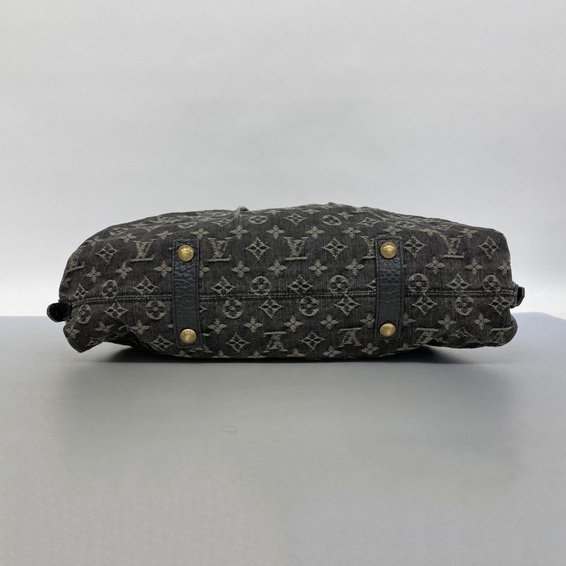 Louis Vuitton Handbag Monogram Denim Neocavi GM M95352 Noir Black 2way Bag