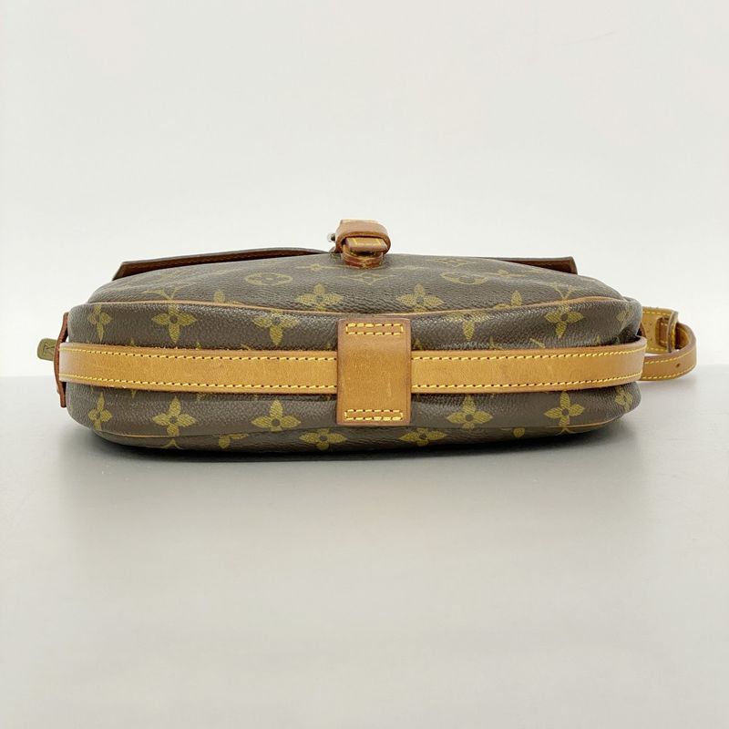 Louis Vuitton Shoulder Bag Monogram Genefeuille MM M51226 Brown Women's