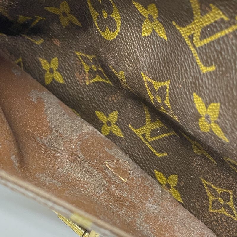 Louis Vuitton Shoulder Bag Monogram Genefeuille MM M51226 Brown Women's