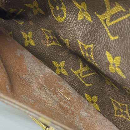 Louis Vuitton Shoulder Bag Monogram Genefeuille MM M51226 Brown Women's