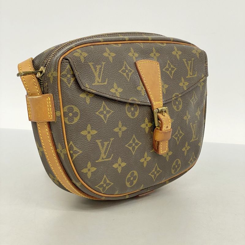 Louis Vuitton Shoulder Bag Monogram Genefeuille MM M51226 Brown Women's