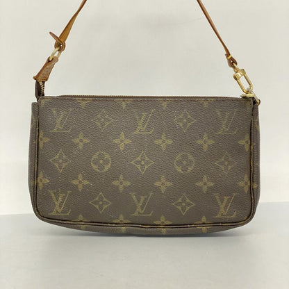 Louis Vuitton Pouch Monogram Pochette Accessoire M51980 Brown Ladies