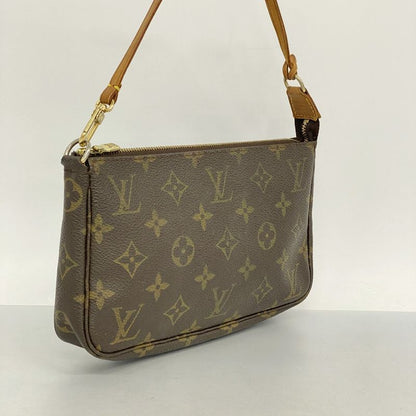 Louis Vuitton Pouch Monogram Pochette Accessoire M51980 Brown Ladies