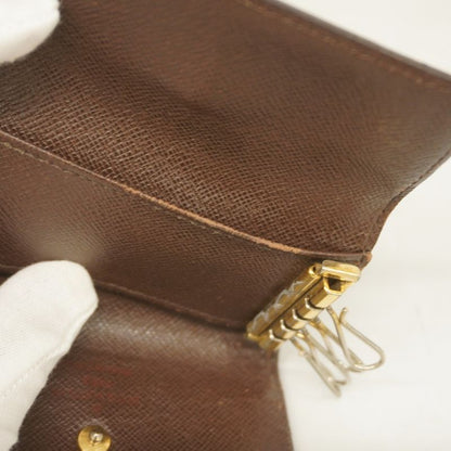 Louis Vuitton Key Case Damier Multicles 4 N62631 Ebene Men's Women's Unisex