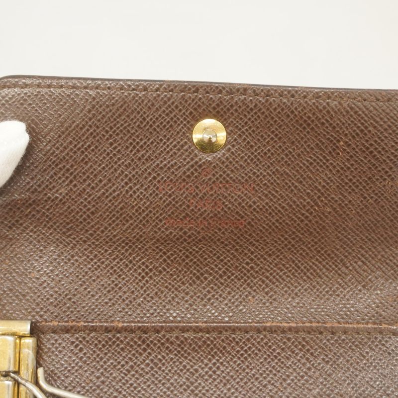 Louis Vuitton Key Case Damier Multicles 4 N62631 Ebene Men's Women's Unisex
