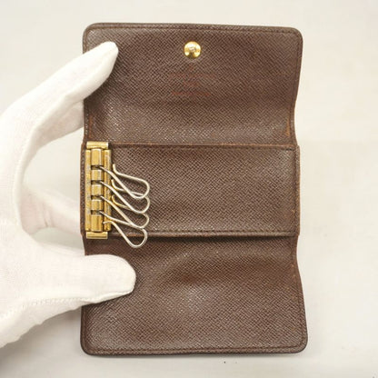 Louis Vuitton Key Case Damier Multicles 4 N62631 Ebene Men's Women's Unisex