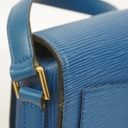 Louis Vuitton Shoulder Bag Epi Saint Cloud M52195 Toledo Blue Ladies