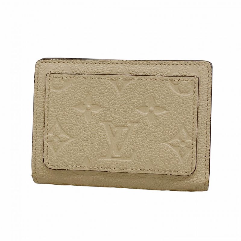 Louis Vuitton Wallet Monogram Empreinte Portefeuille M80152 Tourtrail Women's