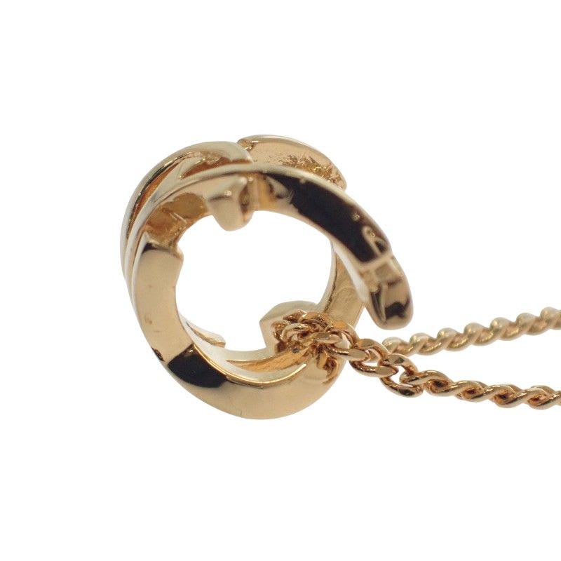 Saint Laurent Cassandra Necklace Metal Gold Womens Mens