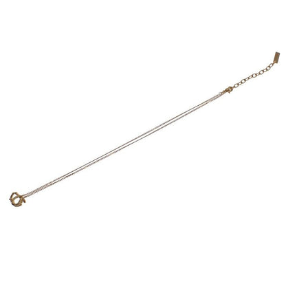 Saint Laurent Cassandra Necklace Metal Gold Womens Mens
