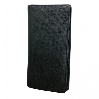 Louis Vuitton Long Wallet Taiga Portefeuille Brother M30501 Noir Black Men's