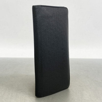 Louis Vuitton Long Wallet Taiga Portefeuille Brother M30501 Noir Black Men's