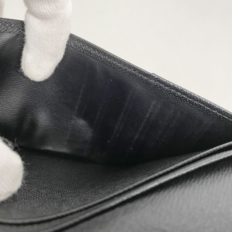 Louis Vuitton Long Wallet Taiga Portefeuille Brother M30501 Noir Black Men's