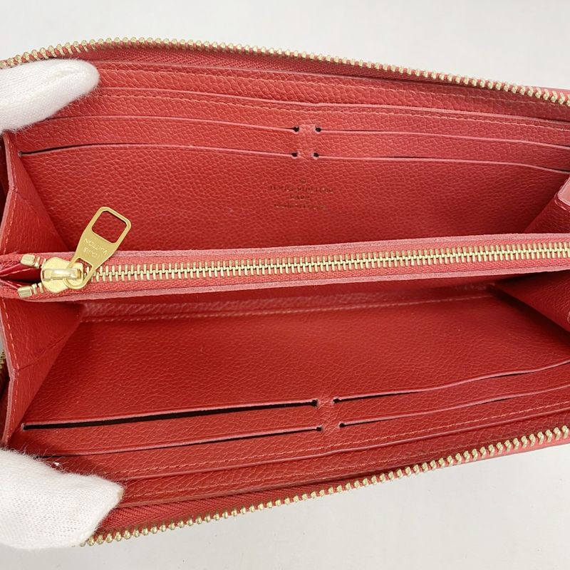 Louis Vuitton Long Wallet Monogram ・empreinte Portefeuille Clemence Flower