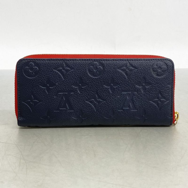 Louis Vuitton Long Wallet Monogram ・empreinte Portefeuille Clemence Flower