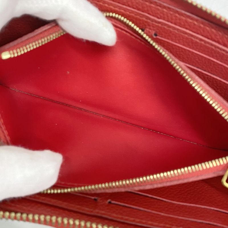 Louis Vuitton Long Wallet Monogram ・empreinte Portefeuille Clemence Flower