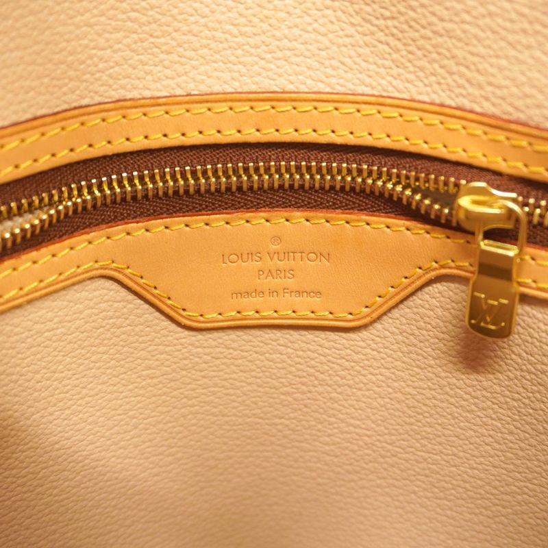 Louis Vuitton Tote Bag Monogram Bucket PM M42238 Brown Ladies