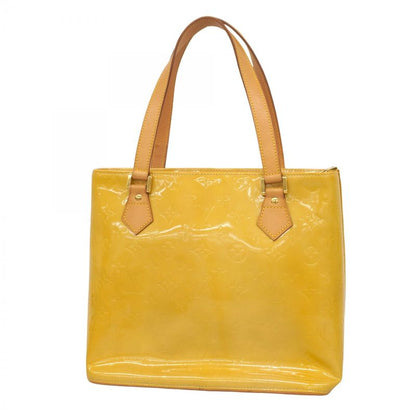 Louis Vuitton Tote Bag Vernis Houston M91004 Beige Ladies
