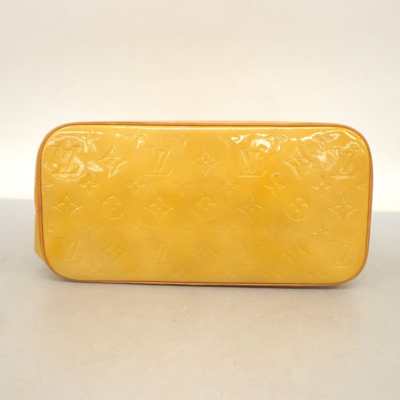 Louis Vuitton Tote Bag Vernis Houston M91004 Beige Ladies