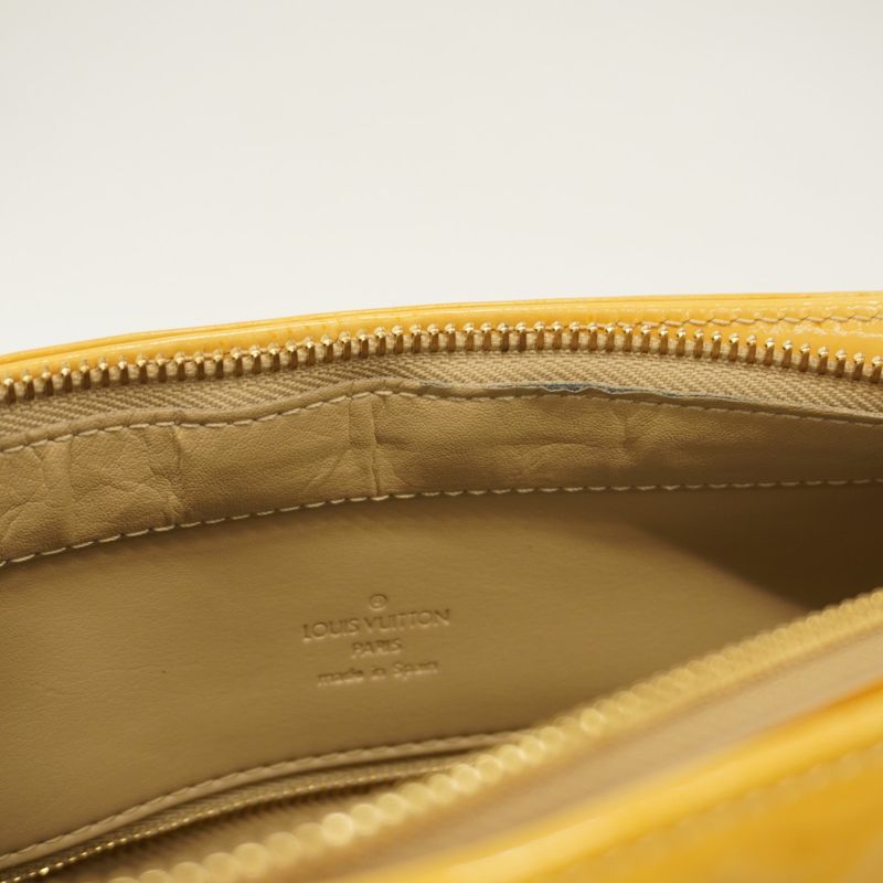 Louis Vuitton Tote Bag Vernis Houston M91004 Beige Ladies