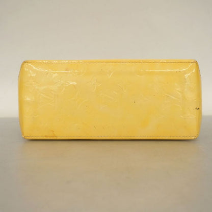 Louis Vuitton Handbag Vernis Lead PM M91144 Beige Ladies