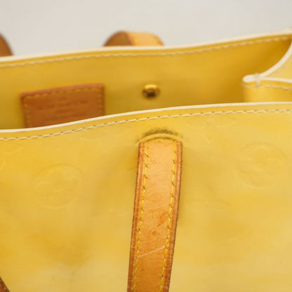 Louis Vuitton Handbag Vernis Lead PM M91144 Beige Ladies