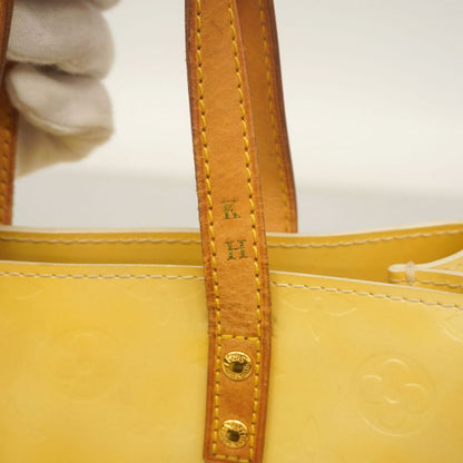 Louis Vuitton Handbag Vernis Lead PM M91144 Beige Ladies