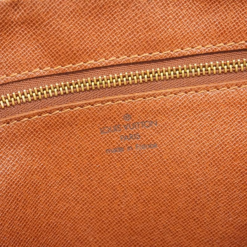 Louis Vuitton Clutch Bag Monogram Marly Dragonne GM M51825 Brown Men's