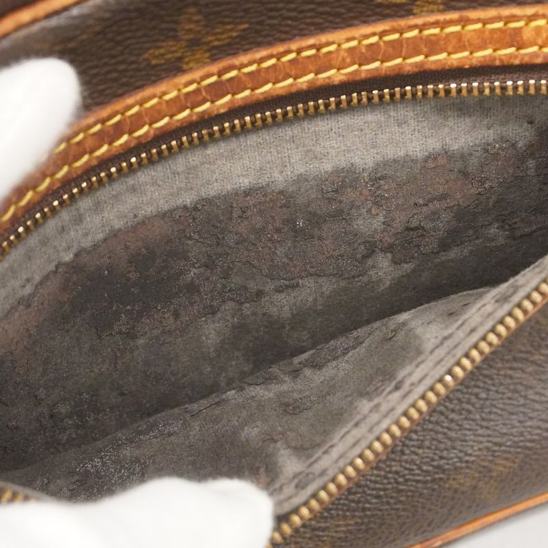 Louis Vuitton Clutch Bag Monogram Marly Dragonne GM M51825 Brown Men's