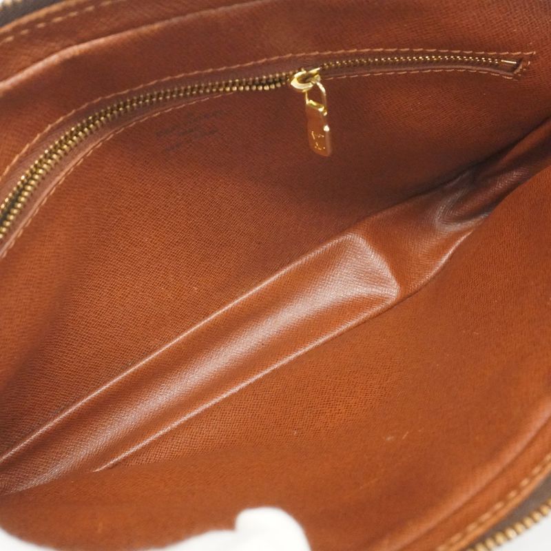 Louis Vuitton Clutch Bag Monogram Marly Dragonne GM M51825 Brown Men's