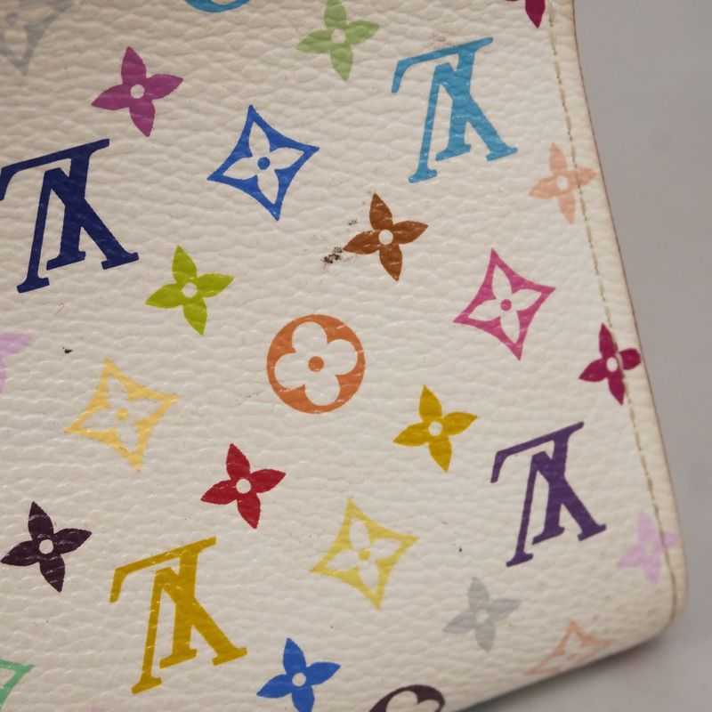 Louis Vuitton Long Wallet Monogram Multicolor Portefeuille Sarah M93532 Bronze