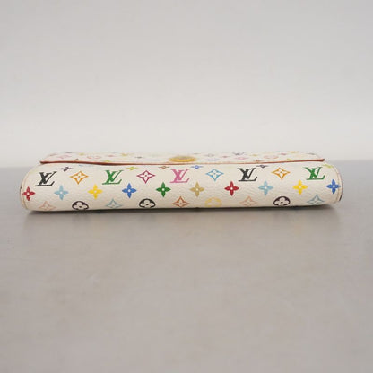 Louis Vuitton Long Wallet Monogram Multicolor Portefeuille Sarah M93532 Bronze