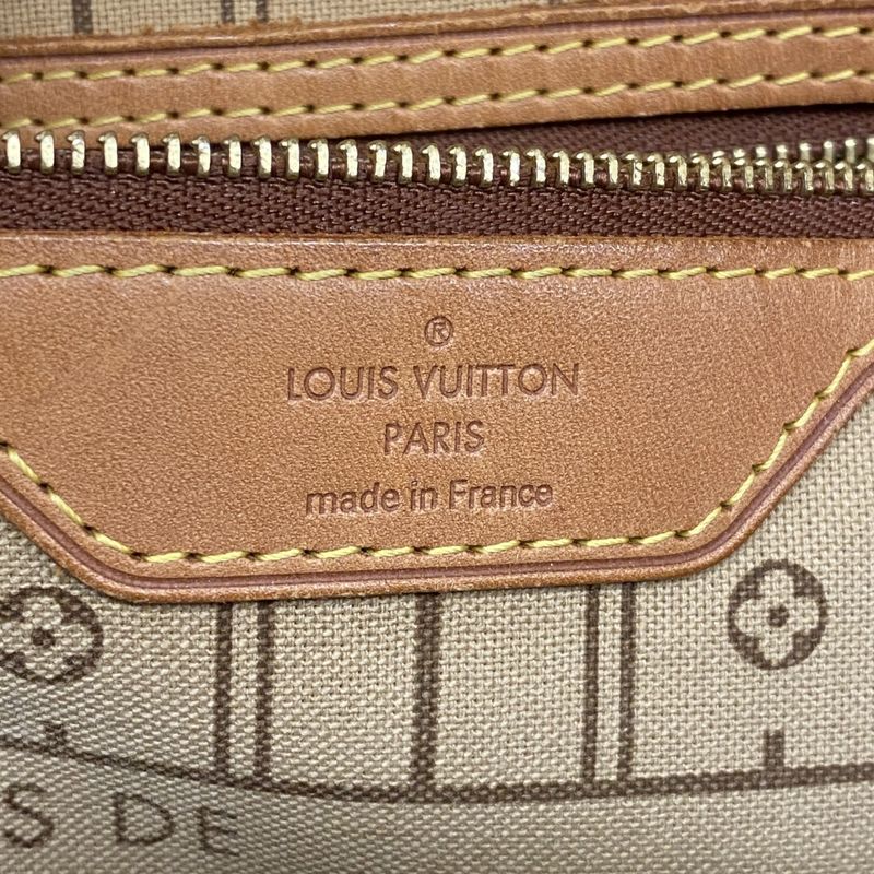 Louis Vuitton Tote Bag Monogram Neverfull MM M40156 Brown Ladies