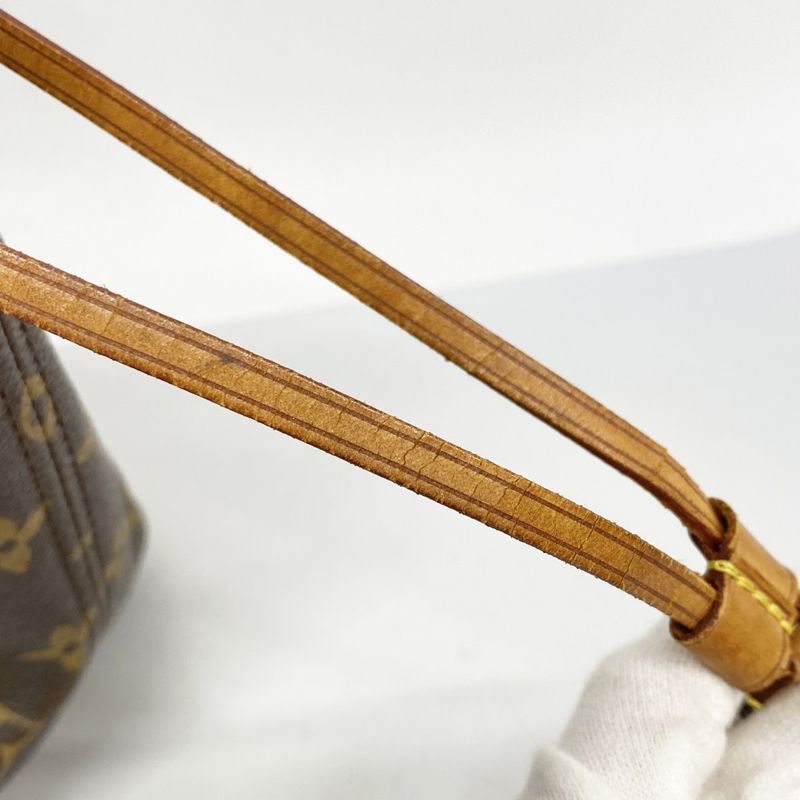 Louis Vuitton Tote Bag Monogram Neverfull MM M40156 Brown Ladies