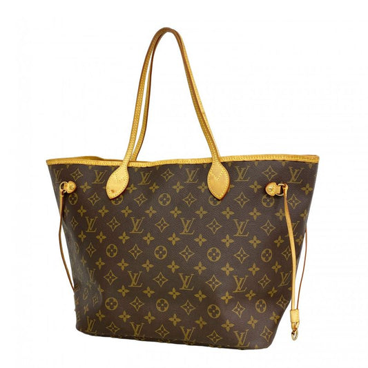 Louis Vuitton Tote Bag Monogram Neverfull MM M40156 Brown Ladies