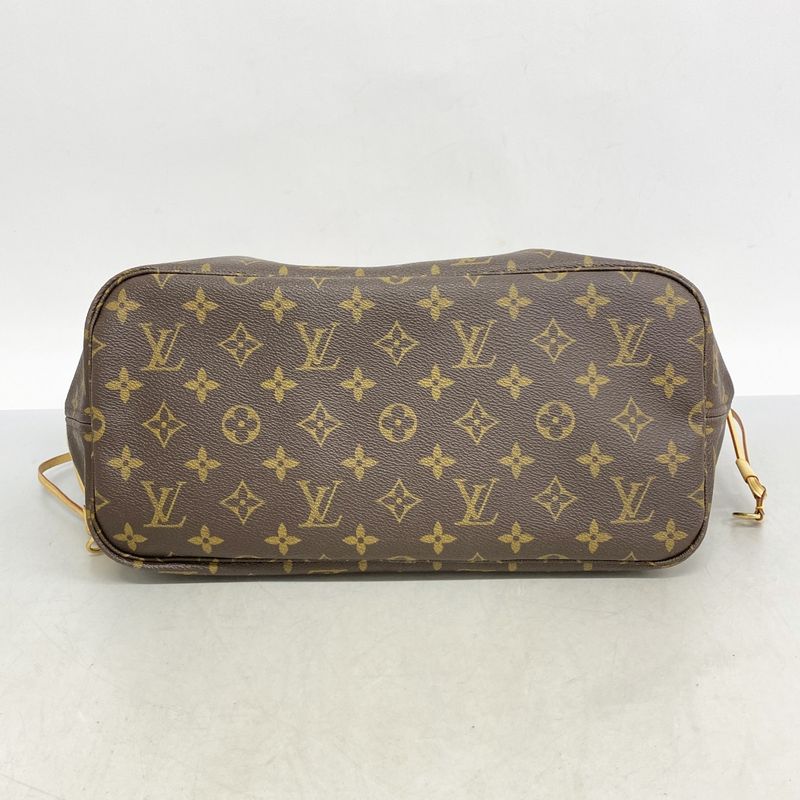 Louis Vuitton Tote Bag Monogram Neverfull MM M40156 Brown Ladies