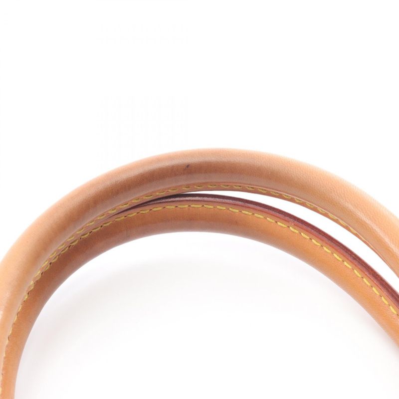 Louis Vuitton Tote Bag Sac Plastic Monogram M51140 PVC Coated Canvas Leather