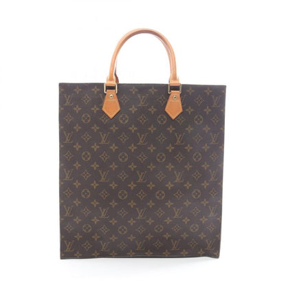 Louis Vuitton Tote Bag Sac Plastic Monogram M51140 PVC Coated Canvas Leather