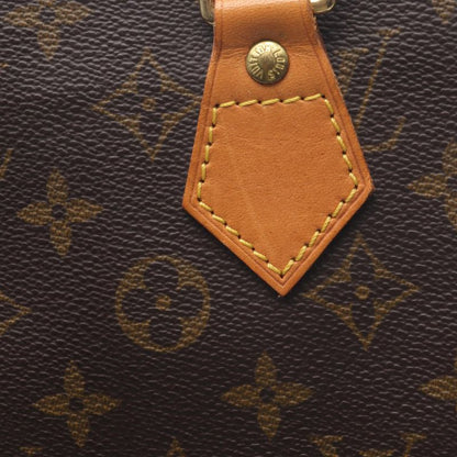 Louis Vuitton Tote Bag Sac Plastic Monogram M51140 PVC Coated Canvas Leather