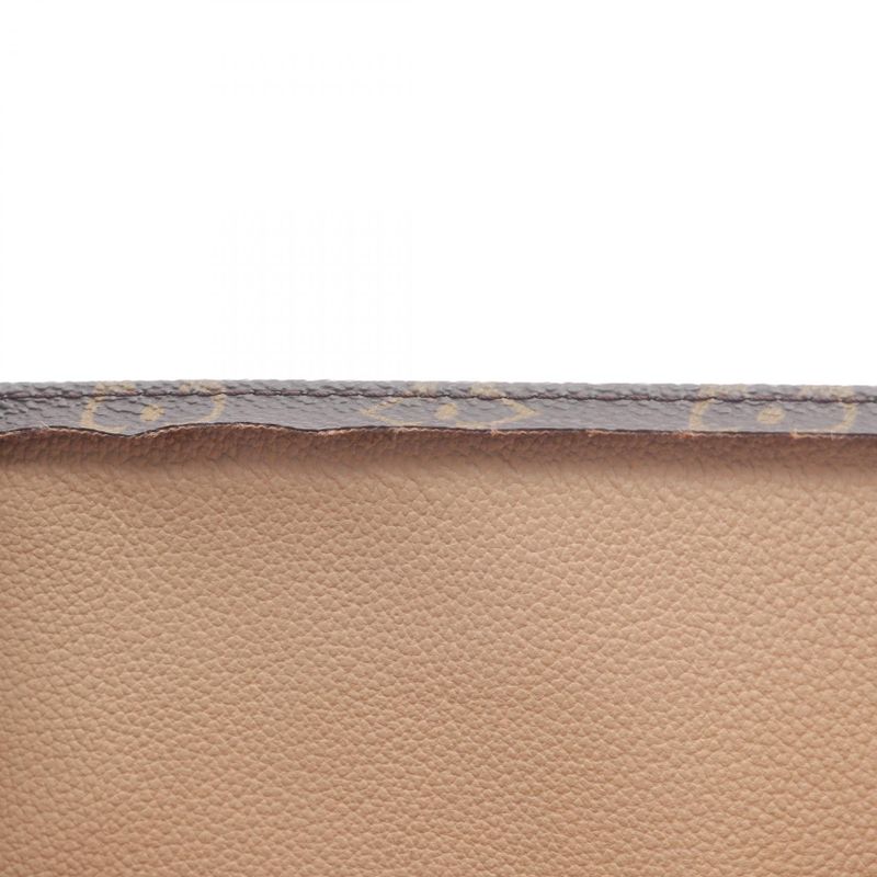 Louis Vuitton Tote Bag Sac Plastic Monogram M51140 PVC Coated Canvas Leather