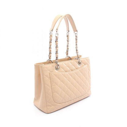 Chanel Tote Bag Matelasse Grand Shopping GST Cream Caviar Skin (grained Calf)